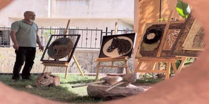 Şırnaklı Ressam, Sosyal medya üzerinden Fransa, ABD ve İngiltere'den tablolarına alıcı buluyor