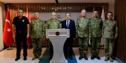 Komuta Kademesinden Şırnak Valisi Birol Ekici’ye Ziyaret