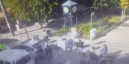 Siirt'te milyonluk dolandırıcılık girişimi güvenlik kamerasına böyle yansıdı