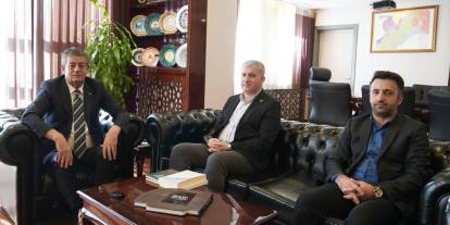 Şırnak Üniversitesi Öğretim Üyeleri Agitoğlu ve Tatar'dan Başkan Yarka'ya Ziyaret