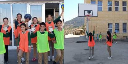 Fenerbahçeli İş Adamları Şırnak’taki öğrencilere spor malzemesi desteğinde bulundu