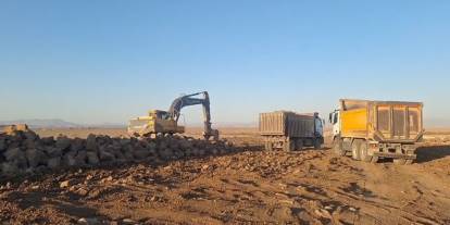 Şırnak’ta Taşlar Asfalta, Toprak ise İlk Defa Üretime Dönüşüyor