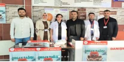 Şırnak Devlet Hastanesi’nde Organ Bağışı İçin Stand Açıldı