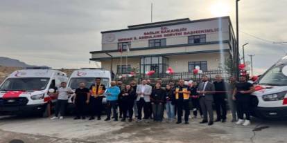 Şırnak’a Yeni Ambulanslar Tahsis Edildi