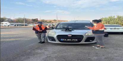 Cizre’de Egzoz Emisyon Denetimi Yapıldı