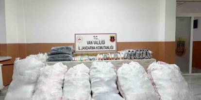 Van’da 4 milyon 163 bin TL değerinde kaçak malzeme ele geçirildi