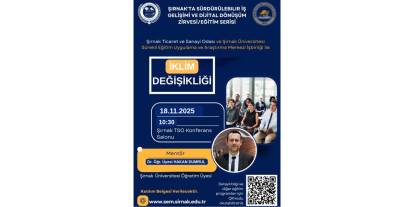 Şırnak’ta “Sürdürülebilir İş Gelişimi ve Dijital Dönüşüm Zirvesi”