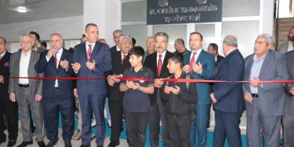 Cizre’de vatandaşların desteğiyle inşa edilen taziyeevi açıldı