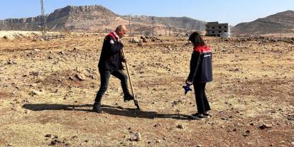 Şırnak’ta Besi Çiftliği ve Beton Üretim Tesisi İçin Arazi Etüt Çalışması Yapıldı