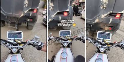 Şırnak'ta motorla Zırhlı Polis aracını sıkıştırıp sosyal medyada paylaştı: Gözaltına Alındı