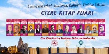 Cizre’de 120 yazarın katılımıyla Kitap Fuarı başlıyor