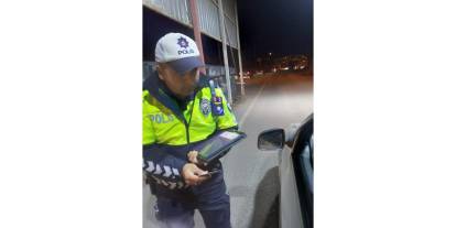 Şırnak’ta Trafik Polisleri Tam Kadro Kameralı Görevde