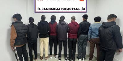 Mardin’de 9 kaçak göçmen yakalandı