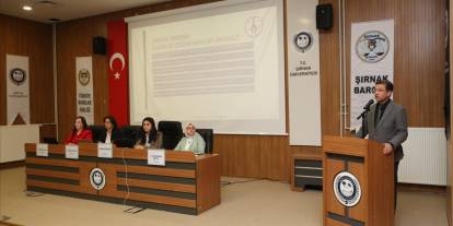 Şırnak Üniversitesi’nde “Kadın Hakları Paneli” Düzenlendi