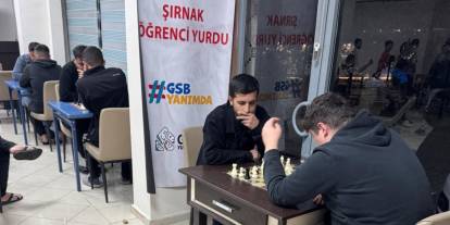 Şırnak KYK Yurdunda Satranç ve Dart Heyecanı Devam Ediyor