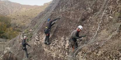 Şırnak AFAD’dan Uludere’de Kaya Islahı Çalışması: Ankrajlara Çekme Testi Uygulandı