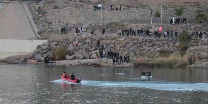 Cizre’de Dicle Nehri’ne düşen çocuk akıntıya kapılarak kayboldu