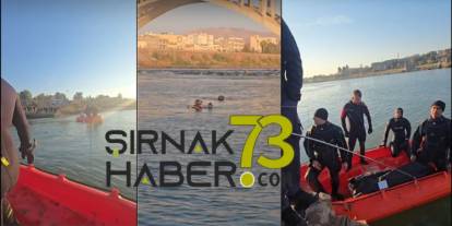 Cizre'de Dicle Nehri'nde kaybolan çocuğun cansız bedeni bulundu