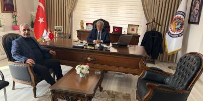 Şırnak Esnaf Odası Başkanı Heşar Haşimoğlu’ndan Elazığ ESOB'a Ziyaret