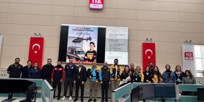 Acil Sağlık Hizmetleri Haftası’nda 112 Komuta Merkezi’ne Anlamlı Ziyaret