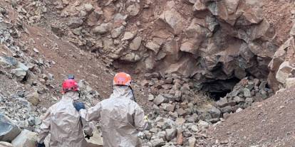 Şırnak’ta bir kişinin öldüğü mağarada tehlike nedeniyle kurtarma ekibi geri çekildi