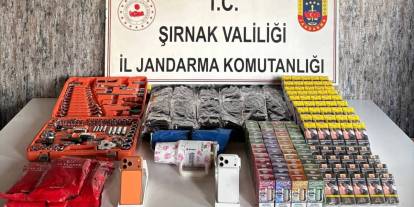 Şırnak’ta 40 Milyon TL’lik Kaçak Malzeme Ele Geçirildi