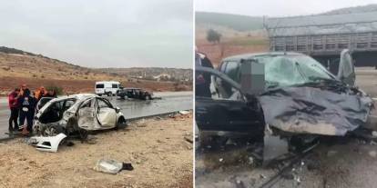 Otomobillerin hurdaya döndüğü kazada doktor öldü, 2 kişi de ağır yaralandı