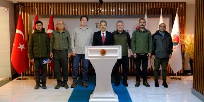 Cehennem Deresi Milli Parkı’nda Sınır Çalışması Hız Kazandı! Heyet, Vali Ekici’yi Bilgilendirdi