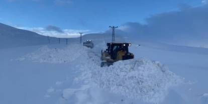 Şırnak'ta Kar Kalınlığı 1 Metreyi Geçti!