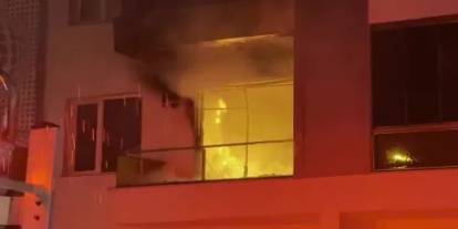 Diyarbakır’da ailesiyle tartışan şahıs evini ateşe verip çıktı