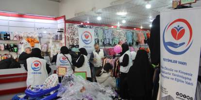 Cizre’de yetim çocuklara kışlık giyim yardımı sağlandı