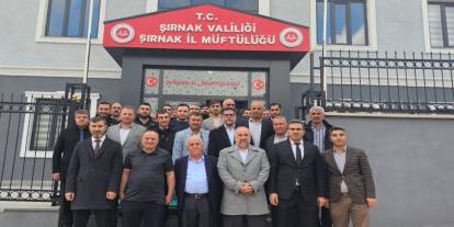 Şırnak İl Müftüsü Orhan Örnek’e Veda Programı Düzenlendi