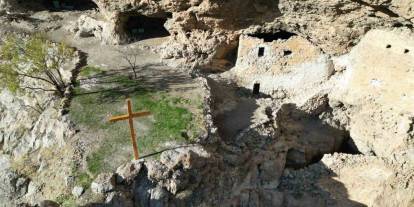 Şırnak'ta Yüzlerce Yıllık Manastır Dron İle Görüntülendi
