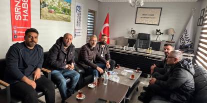 KESK Şırnak’tan Barış Konferansı Öncesi Gazetemize Ziyaret