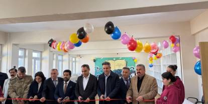 Silopi Kaymakamı Partal, Kütüphane Açılışına Katıldı!