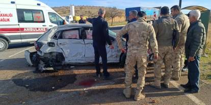 Mardin-Diyarbakır karayolundaki kazada genel cerrahi uzmanı ağır yaralandı