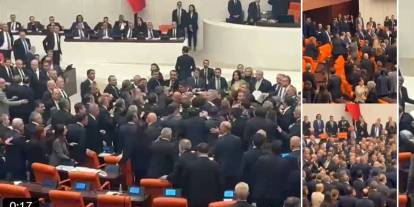 TBMM'de Gerginlik: Ak Parti ve CHP'Lİ Vekiller Arasında Yumruklu Kavga