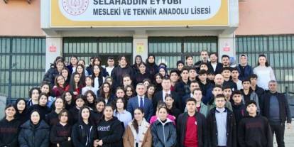 İl Millî Eğitim Müdürü İdris Nas’tan Selahaddin Eyyubi MTAL’ye Ziyaret