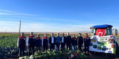 “Şırnak Kışlık Sebze Üretiyor” Projesinin İlk Hasadı Yapıldı