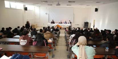 Rektör Alkış’ın “Öğrenci Buluşmaları” dizisinin dördüncüsü gerçekleştirildi