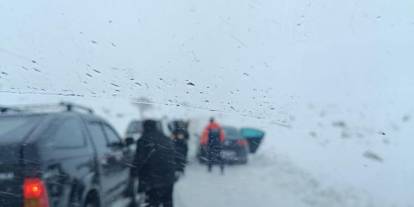 Şırnak’ta 22 Araç Yollarda Kaldı