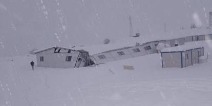 Şırnak’ta 500 Yataklı Hastane Şantiyesinde Yemekhane Çatısı Çöktü