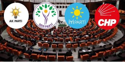 Siyasi partilerin üye sayıları açıklandı!