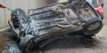 Aracın köprüden düşmesi sonucu 2 kişi öldü, 3 yaralı