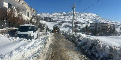 Şırnak’ta 10 yerleşim yerine ulaşılması için çalışmalar sürüyor