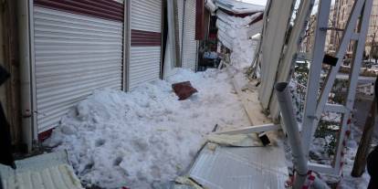 Şırnak’ta Kar Tehlikesi Esnafı Vurdu: İsmetpaşa’da Kepenkler Kapalı Kaldı