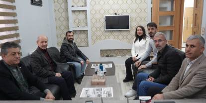 Başkan Yarka’dan Şırnakhaber73 Ailesine Gazeteciler Günü Ziyareti