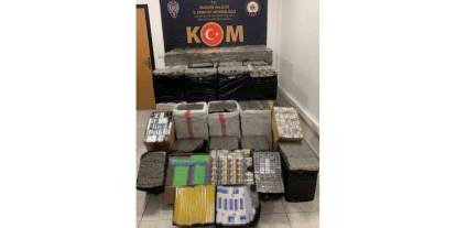 40 Bin Paket Kaçak Sigara Ele Geçirildi