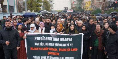 Cizre’de Halep İçin Eylem: 3 Gözaltı