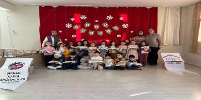 Şırnak'ta Liderder ve Kagiderden Karne Hediyesi